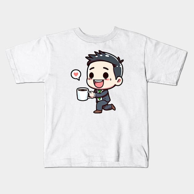 Coffee Proposal Kids T-Shirt by Coffee Lover Finds